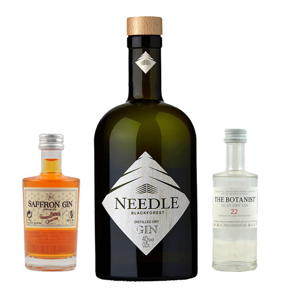 Needle Gin, Saffron Gin + The Botanist - Gin aus Deutschland, Frankreich und Schottland