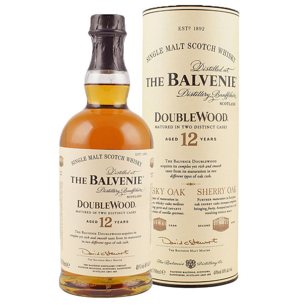 Balvenie 12 Jahre Doublewood, Single Malt Scotch Whisky