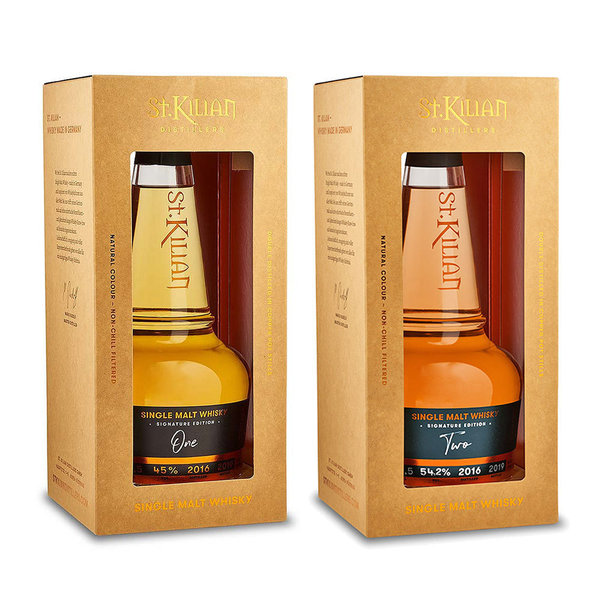 St. Kilian Signature Edition "One" + "Two" Single Malt Whisky