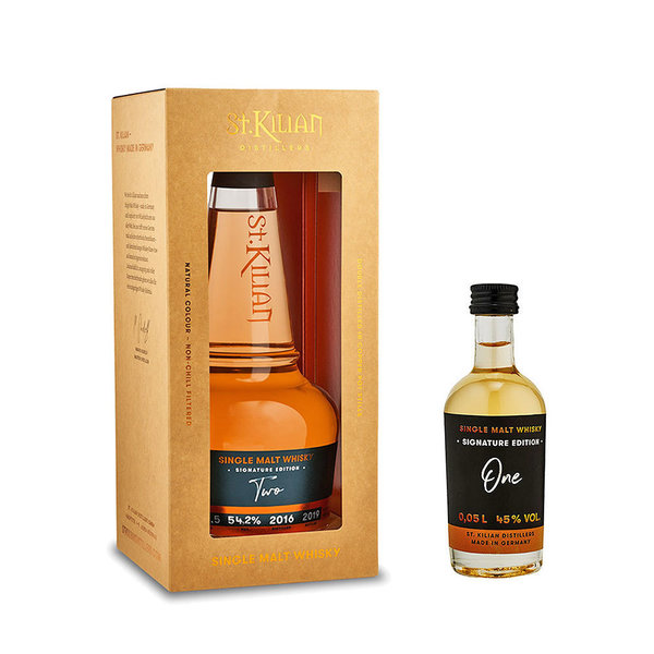 St. Kilian Signature Edition "Two" + "One" Single Malt Whisky