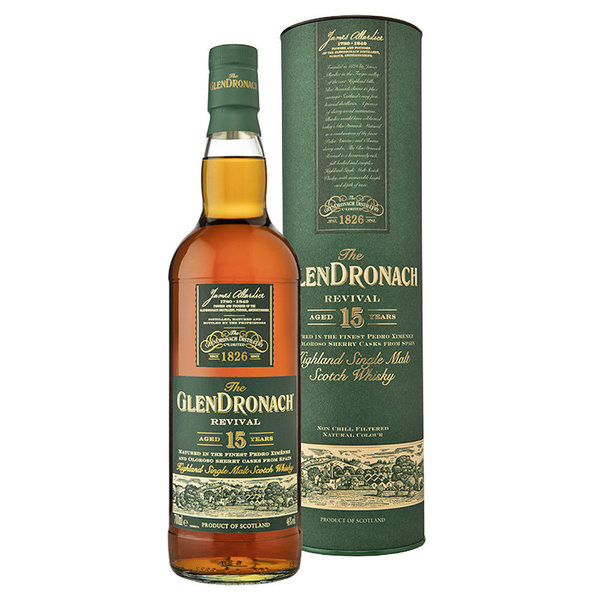 GlenDronach 15 Jahre Revival Single Malt Whisky