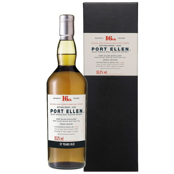 Port Ellen Islay Single Malt Whisky - 37 Years 16th Release