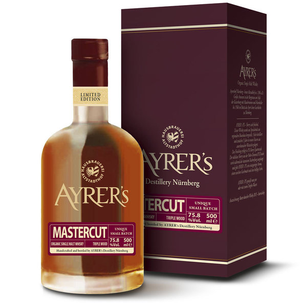 Ayrer´s Mastercut 2013 - Organic Single Malt Whisky, 75,8% Vol.
