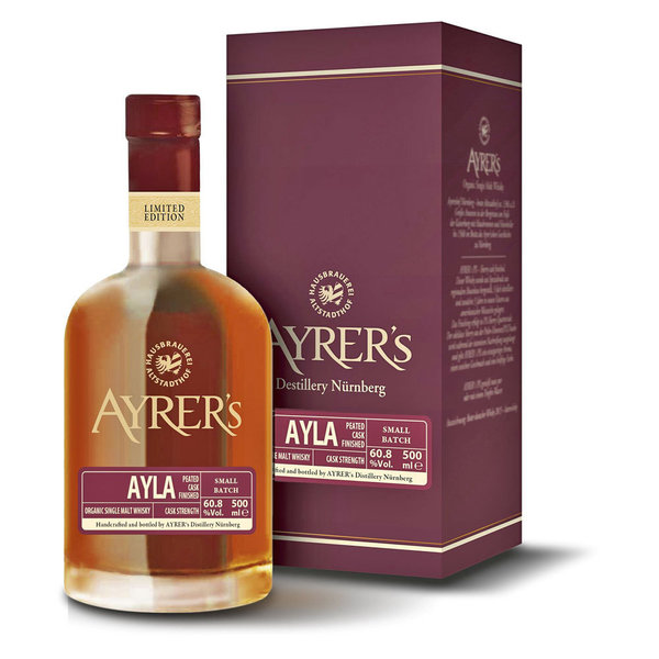 Ayrer´s AYLA - light peated cask strength Single Malt Whisky
