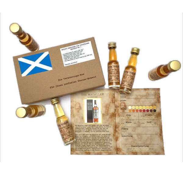 Whisky Tasting Box Schottland (6x20ml.)