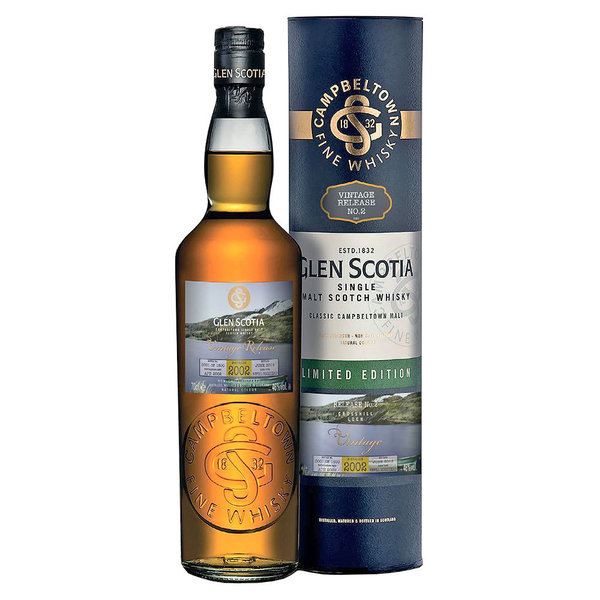 Glen Scotia Vintage Release No. 2, 2002, Crosshill Loch, Single Malt Scotch Whisky