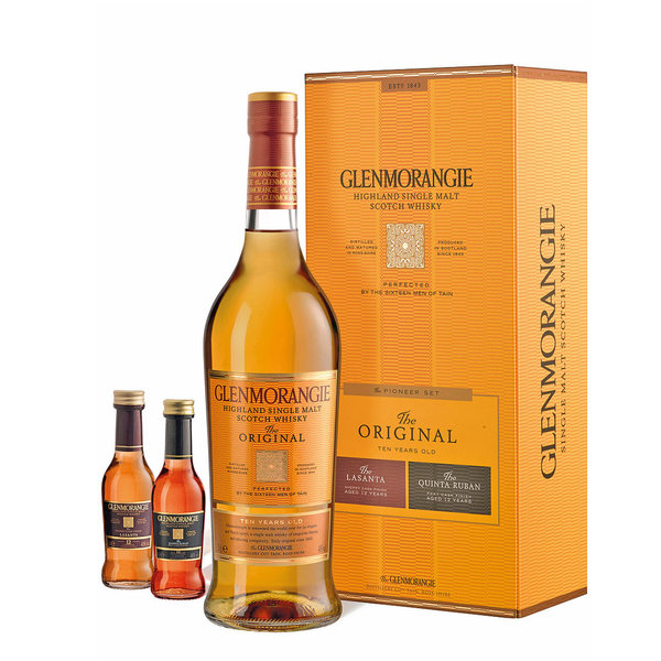 Glenmorangie 3erPack - Original/Lasanta/Quinta Ruban Single Malt Scotch Whisky