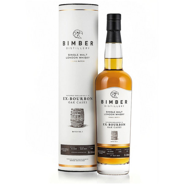 Bimber Ex-Bourbon Oak Batch 1 - Single Malt London Whisky