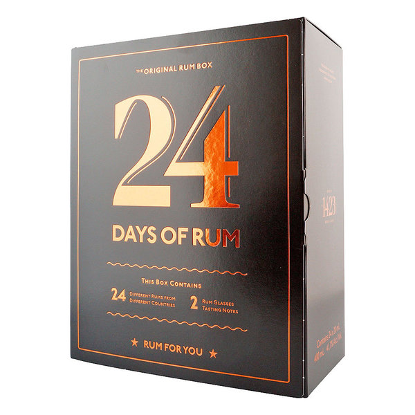 24 Days of Rum Kalender Edition 2021 inkl. 2 Tumbler (24x20ml)