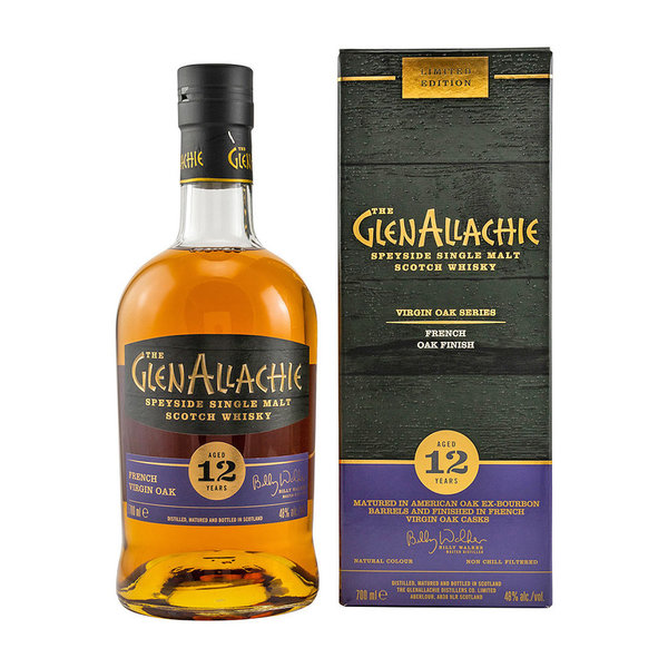 GlenAllachie Virgin Oak Series French Oak Finish 12 Jahre Speyside Whisky