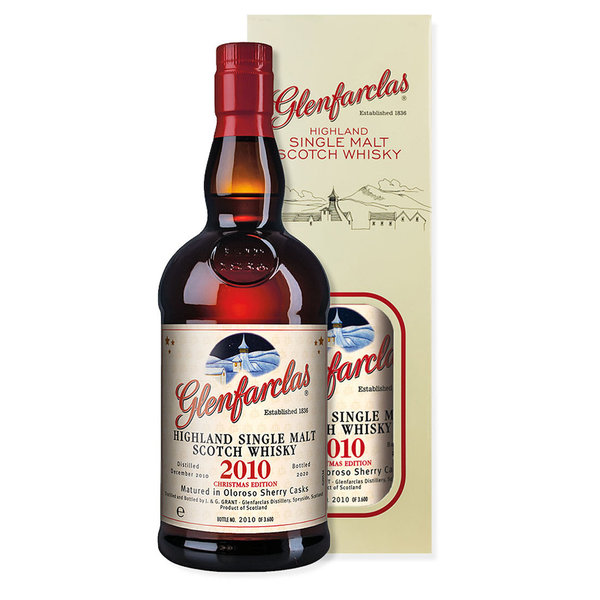 Glenfarclas Christmas 2020 Single Malt Highland Whisky - Vintage 2010