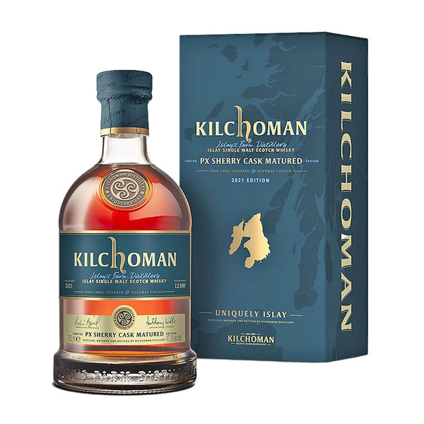 Kilchoman PX Sherry Cask 2021, Islay Single Malt Whisky - Limited Edition