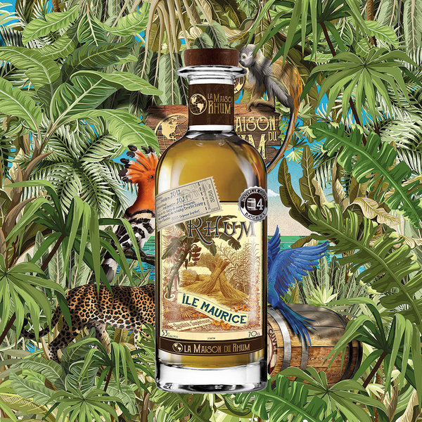 La Maison du R(h)um - Mauritius Chamarel Rum, Batch No. 4 (0,7l)