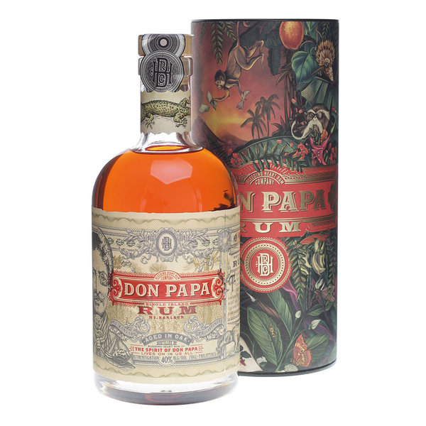 Don Papa Rum 7 Jahre  in Geschenkbox (0,7l)